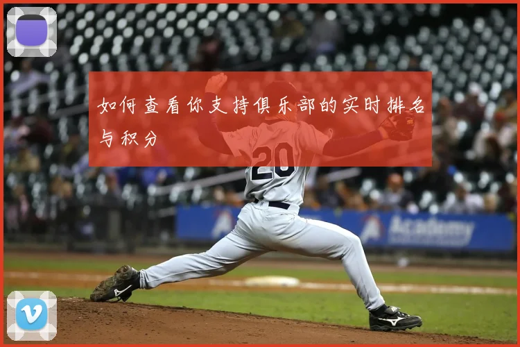 如何查看你支持俱乐部的实时排名与积分